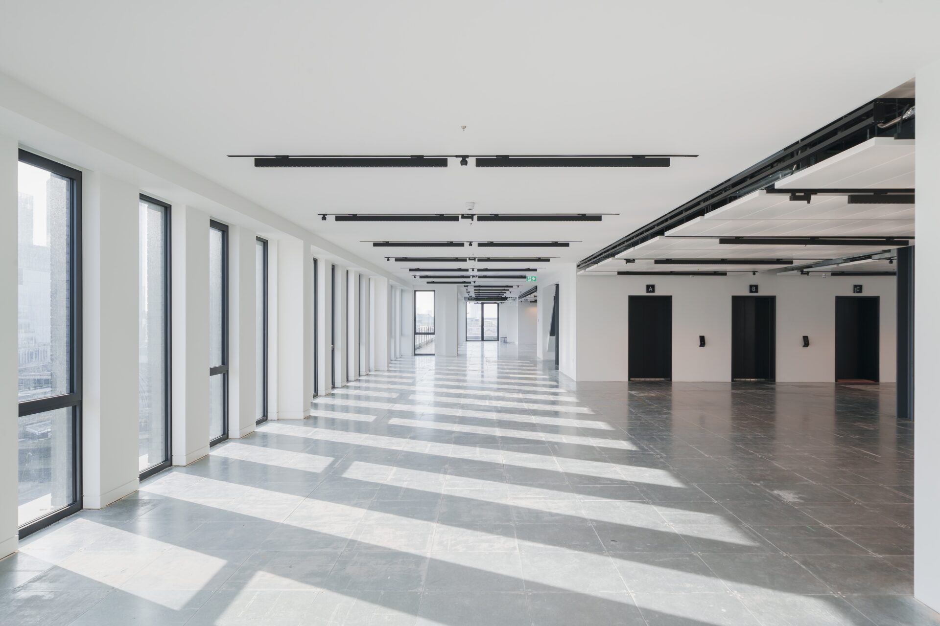 A view of a typical office floor